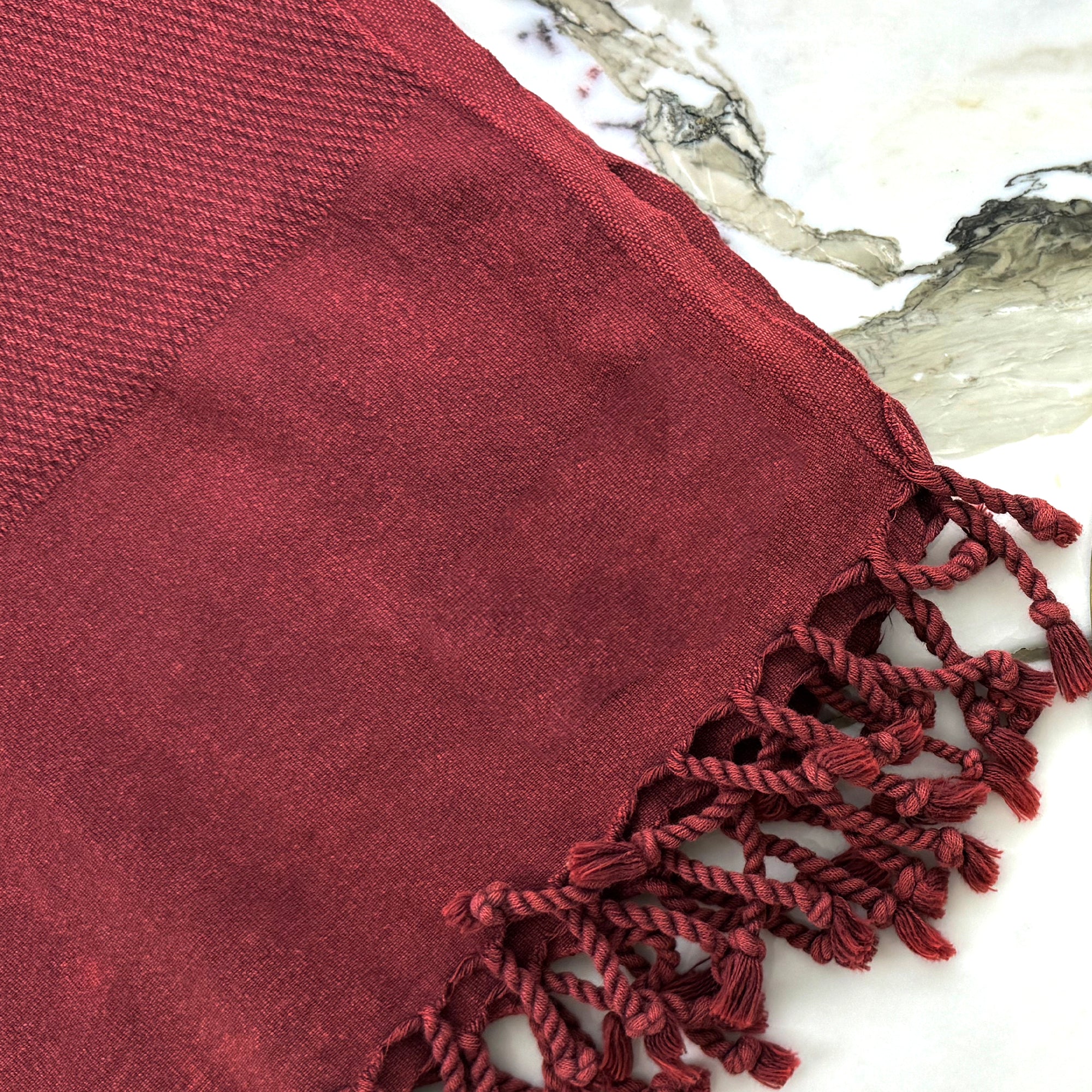 Cranberry Elmas Towel